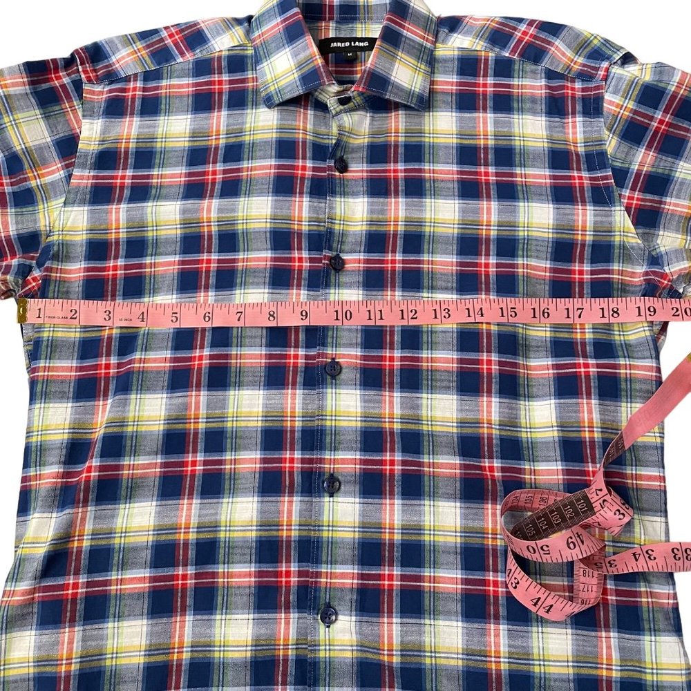 Jared Lang Button Up Size M - image 6